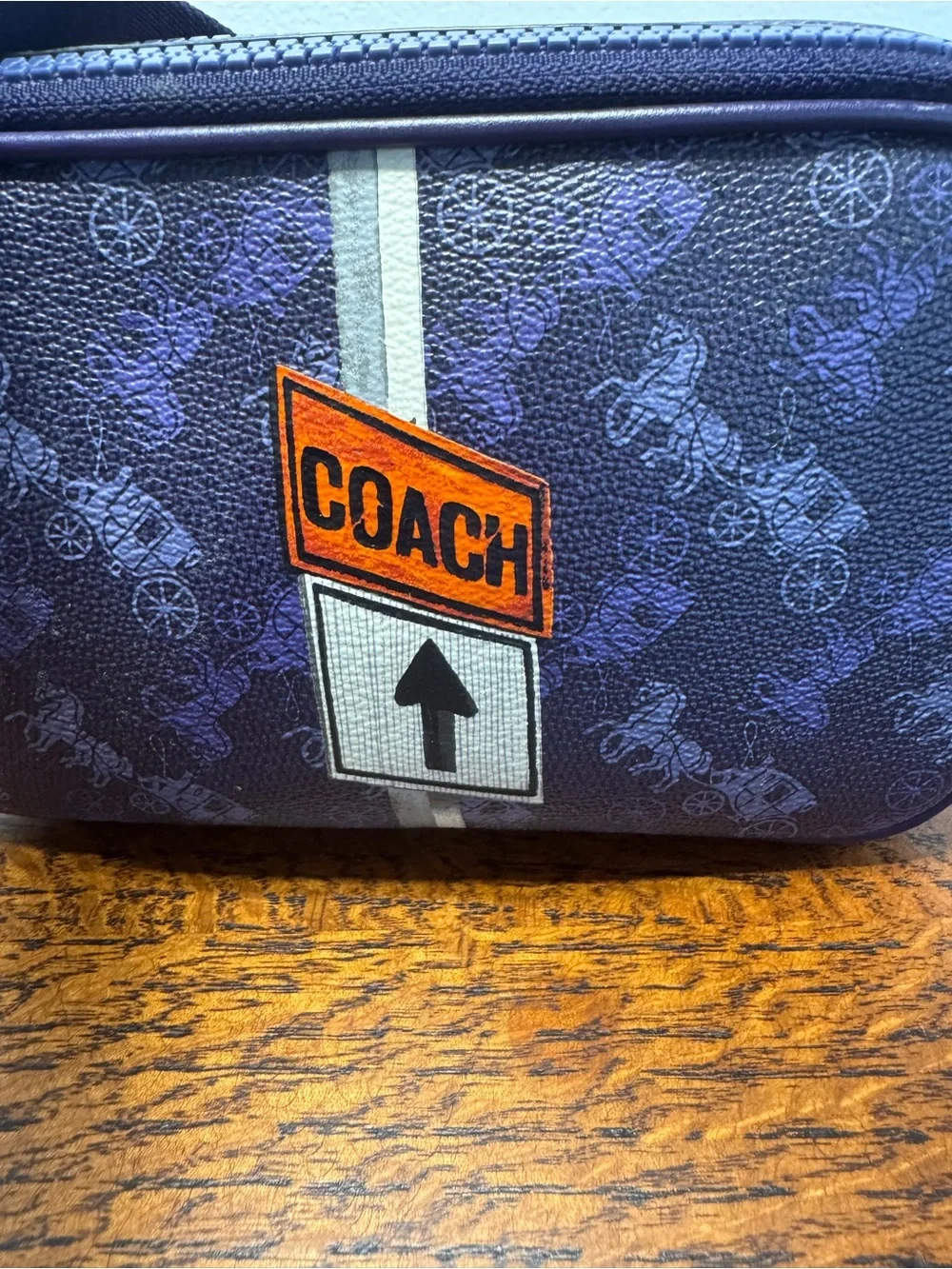 Coach Camera Crossbody Bag w/Horse & Carriage
